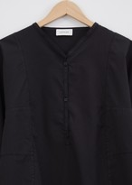 Thumbnail for your product : Lemaire Henley Shirt Black