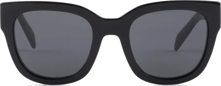 Prada Eyewear Logo Rectangle-Frame Sunglasses