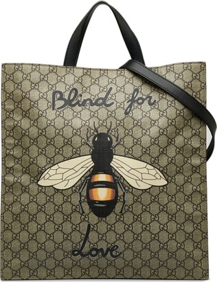 GUCCI Blind For Love Marmont Embroidered Velvet Shoulder Bag Black 443