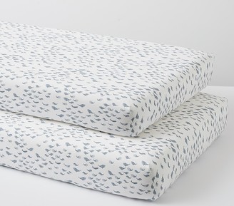 pottery barn whale sheets