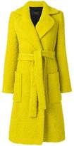 Thumbnail for your product : Odeeh textured belt coat