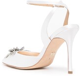 Thumbnail for your product : Badgley Mischka Kalista crystal-embellished pumps