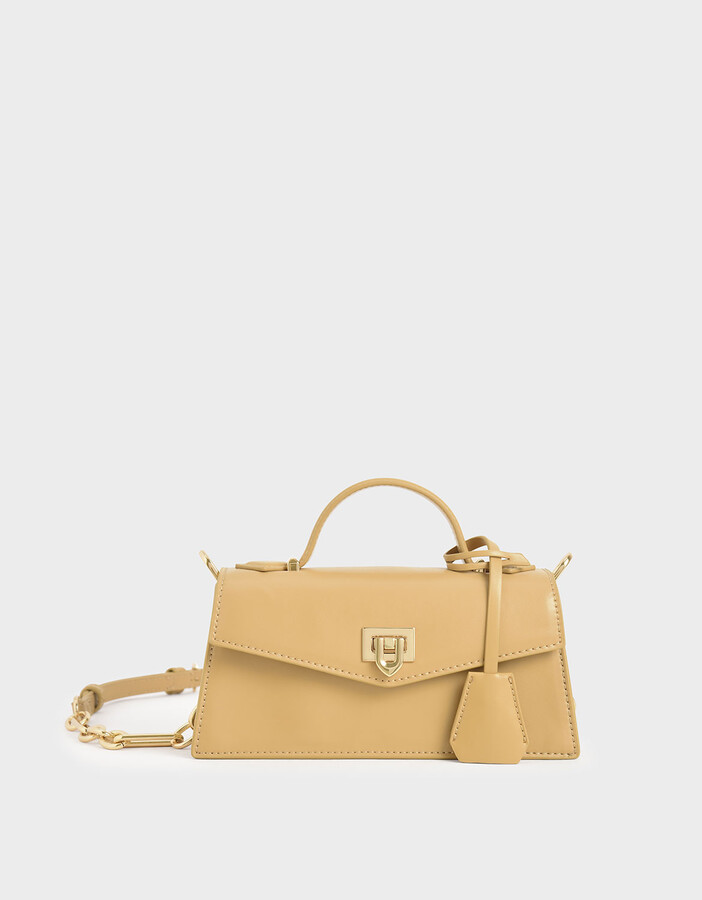 Charles & Keith Trapeze Top Handle Bag ShopStyle