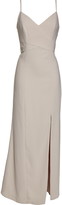 Thumbnail for your product : Dessy Collection Crisscross Seam Crepe Gown