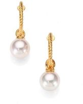 Thumbnail for your product : Majorica 10MM White Pearl Drop Earrings