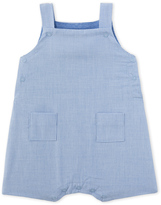 Thumbnail for your product : Petit Bateau Baby boys striped short dungarees