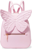 Thumbnail for your product : Sophia Webster Kiko Appliquéd Leather Backpack - Baby pink