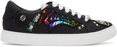 Thumbnail for your product : Marc Jacobs Black Embroidered Empire Sneakers