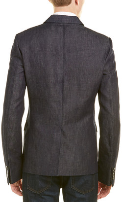 Gucci Linen-Blend Suit Jacket