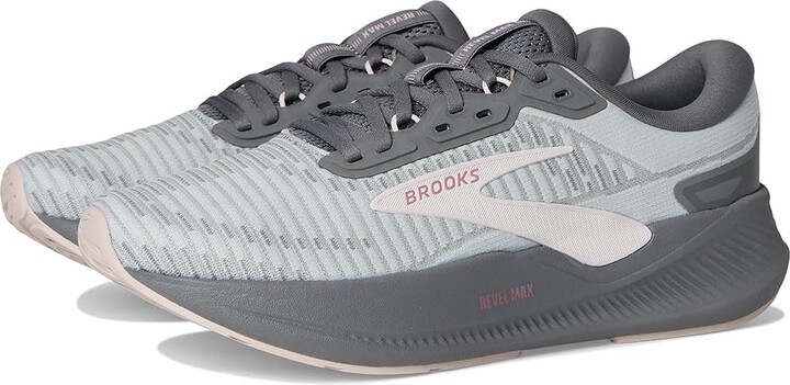 Brooks Revel Max Women's Shoes Harbor Mist/Grey/Metallic : 7.5 B
