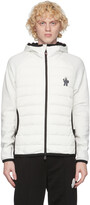 Thumbnail for your product : MONCLER GRENOBLE White Down Cardigan Jacket