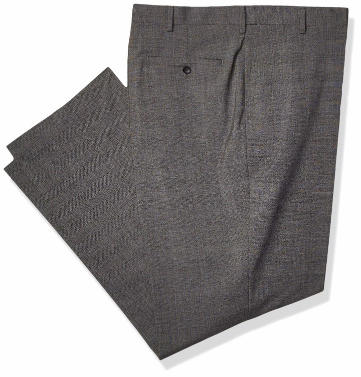big and tall plaid dress pants