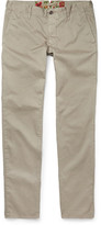 Thumbnail for your product : Incotex Slim-Fit Garment-Dyed Cotton-Blend Chinos