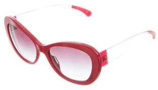 Chanel CC Cat-Eye Sunglasses w/ Tags