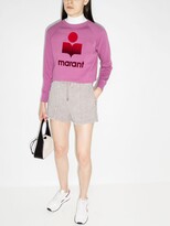 Thumbnail for your product : Ninety Percent Neutrals Organic Cotton Panelled Shorts