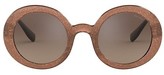 Thumbnail for your product : Miu Miu 48MM Round Sunglasses