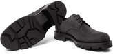 Thumbnail for your product : Jil Sander Nubuck Derby Shoes - Black