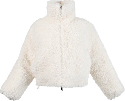 Moncler Bartramifur fur-trimmed jacket - ShopStyle