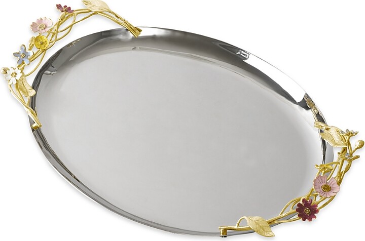 Michael Aram Wildflowers Medium Oval Tray