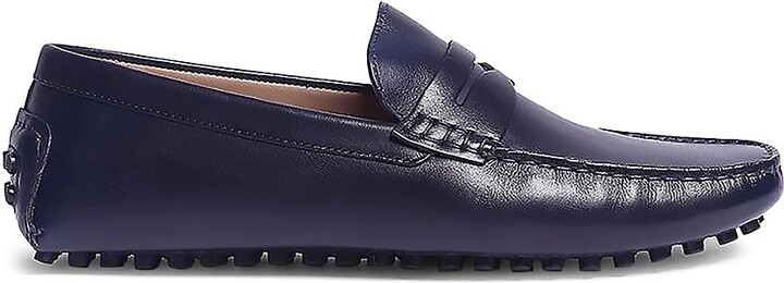 Carlos Santana Ritchie Penny Driving Loafers