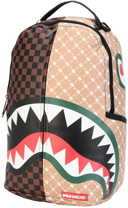 sharks in paris backpack brown