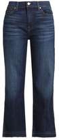 Thumbnail for your product : 7 For All Mankind Cropped Faded Mid-Rise Booctut Jeans