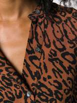 Thumbnail for your product : Calvin Klein leopard print shirt