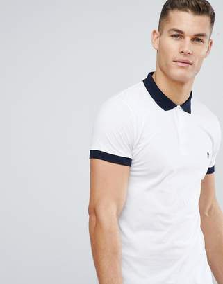 French Connection Contrast Collar Polo Shirt