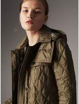 Thumbnail for your product : Burberry Quilted Trench Jacket with Detachable Hood