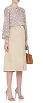 Thumbnail for your product : Nina Ricci Women's Cotton Twill A-Line Skirt