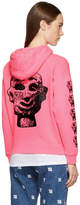 Thumbnail for your product : Ashley Williams Pink Stone Head Hoodie