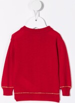 Thumbnail for your product : Simonetta Embroidered Button-Down Cardigan