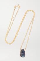 Thumbnail for your product : Lito Small Sienna 14-karat Gold Labradorite Necklace - One size