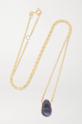 Lito Small Sienna 14-karat Gold Labradorite Necklace - One size