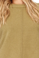 Thumbnail for your product : Hem & Thread Olive Crew Neck Sweater