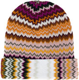 M Missoni - chevron knit beanie 