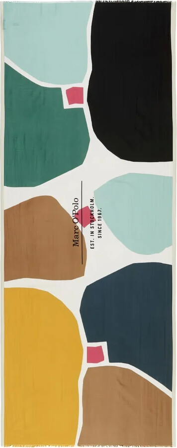 Marc O'Polo Abstract Pattern Scarf