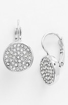 Thumbnail for your product : Anne Klein Pavé Disc Drop Earrings
