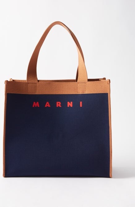 Marni Blue Women's Tote Bags | ShopStyle