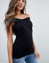Thumbnail for your product : ASOS Design Top With Wrap Front