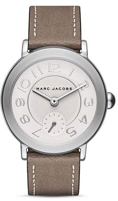 Marc Jacobs Riley Leather Strap Watch, 36mm