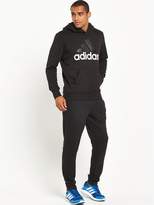 Thumbnail for your product : adidas Essentials Linear Overhead Hoodie - Black