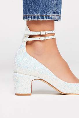 Glitter Lana Block Heel