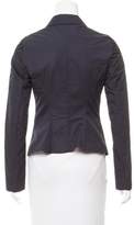 Thumbnail for your product : Calvin Klein Collection Fitted Woven Blazer