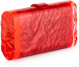 Thumbnail for your product : Edie Parker Lara Acrylic Ice Clutch Bag, Red