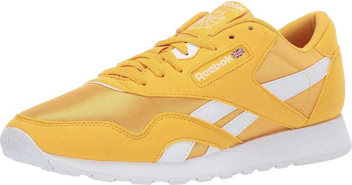 reebok gold sneakers