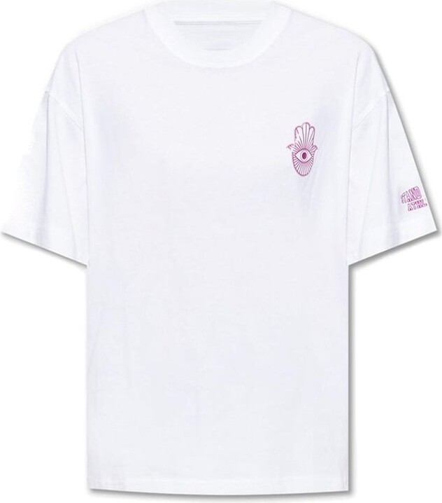 Stand Studio Logo Printed Crewneck T-Shirt