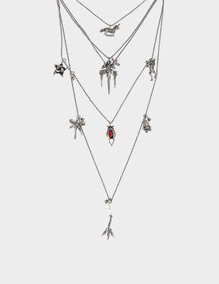Valentino Botanik Multi row necklace