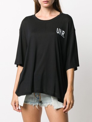 Unravel Project LAX open-back T-shirt