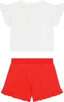Thumbnail for your product : MOSCHINO BAMBINO Baby printed T-shirt and shorts set